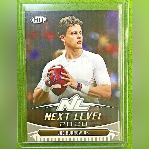 JOE BURROW ROOKIE CARD JERSEY #9 LSU RC 2020 Sage HIT Premier rare, no helmet ! - Picture 1 of 5